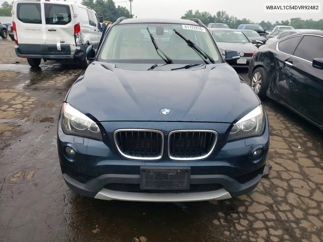 2013 BMW X1 xDrive28I VIN: WBAVL1C54DVR92482 Lot: 61122816