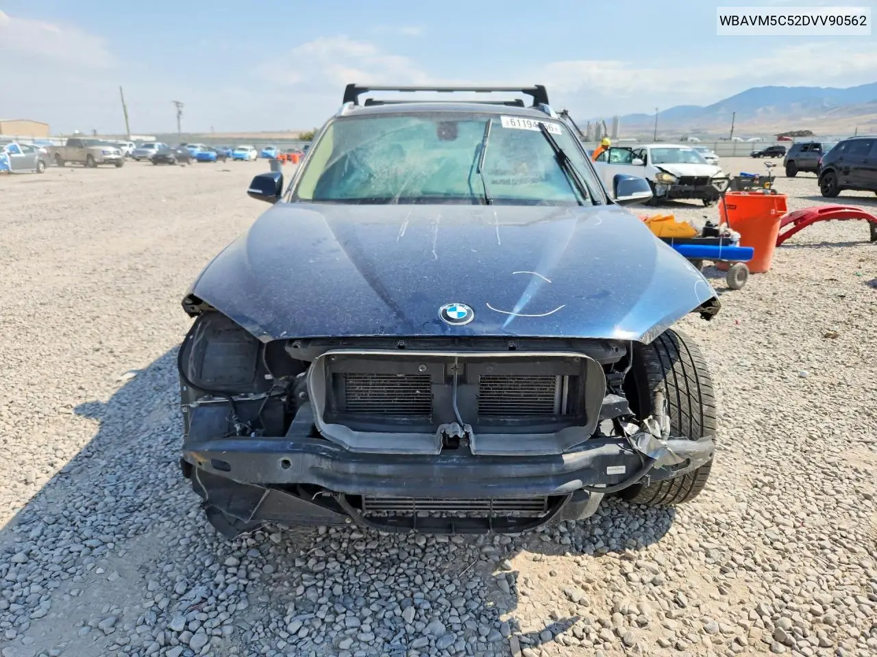 2013 BMW X1 xDrive35I VIN: WBAVM5C52DVV90562 Lot: 61194356