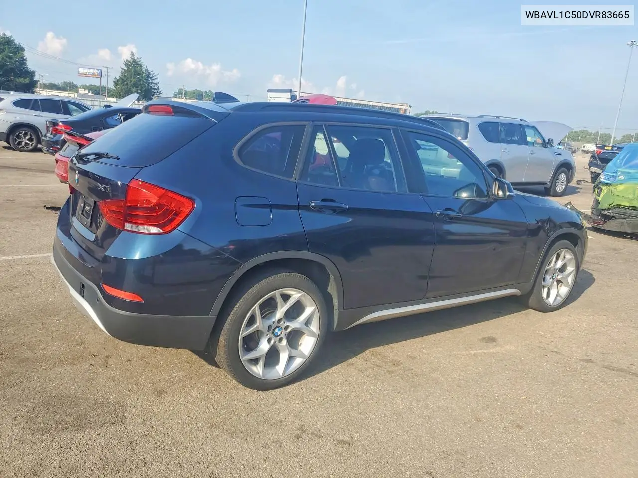 2013 BMW X1 xDrive28I VIN: WBAVL1C50DVR83665 Lot: 61376176