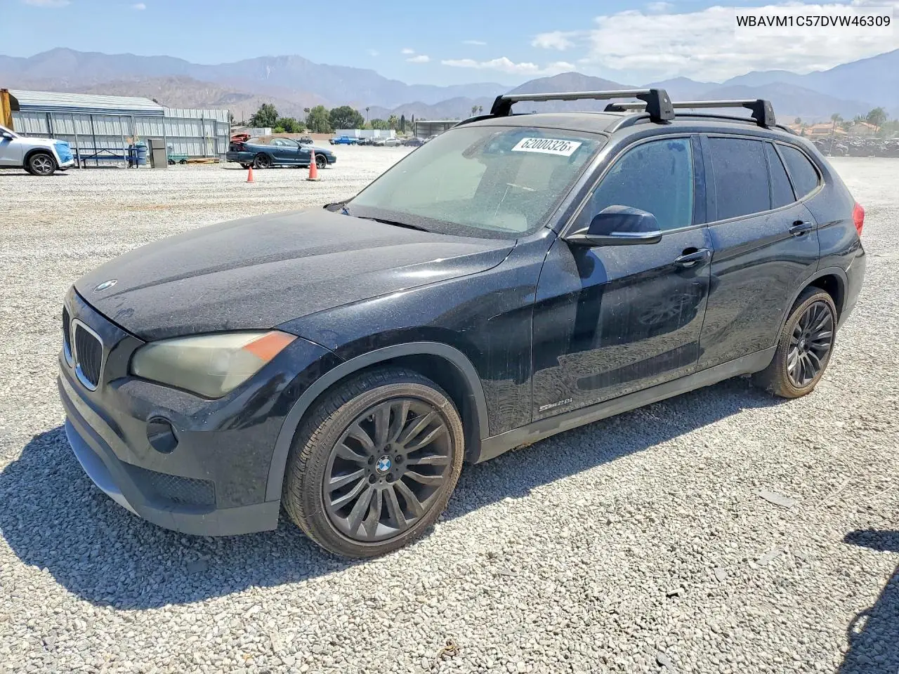 2013 BMW X1 Sdrive28I VIN: WBAVM1C57DVW46309 Lot: 62000326