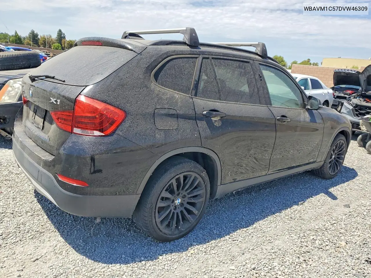2013 BMW X1 Sdrive28I VIN: WBAVM1C57DVW46309 Lot: 62000326