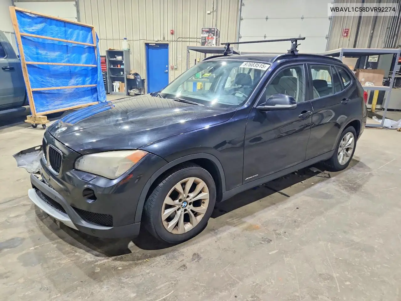 2013 BMW X1 xDrive28I VIN: WBAVL1C58DVR92274 Lot: 97683515