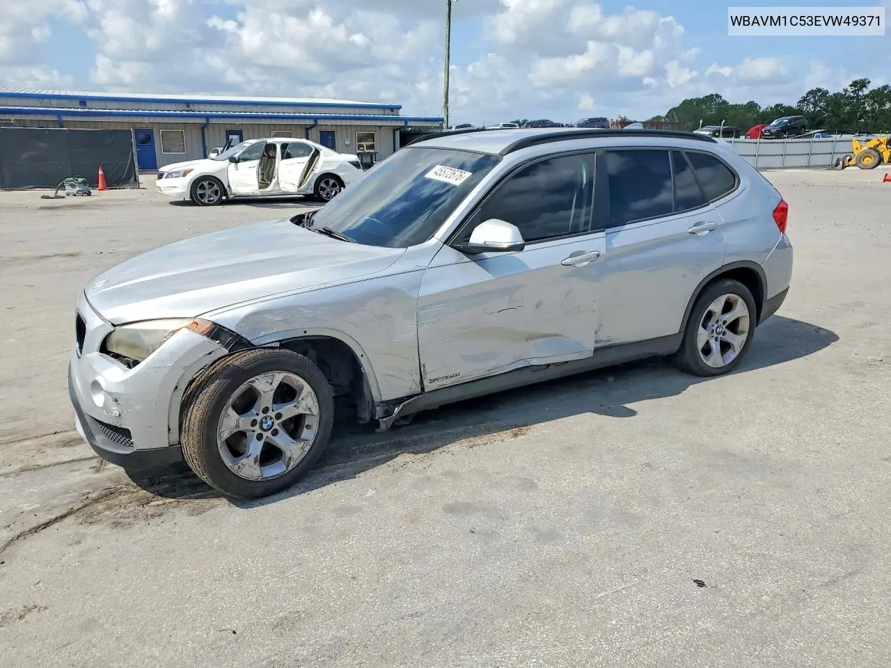 2014 BMW X1 Sdrive28I VIN: WBAVM1C53EVW49371 Lot: 45572676