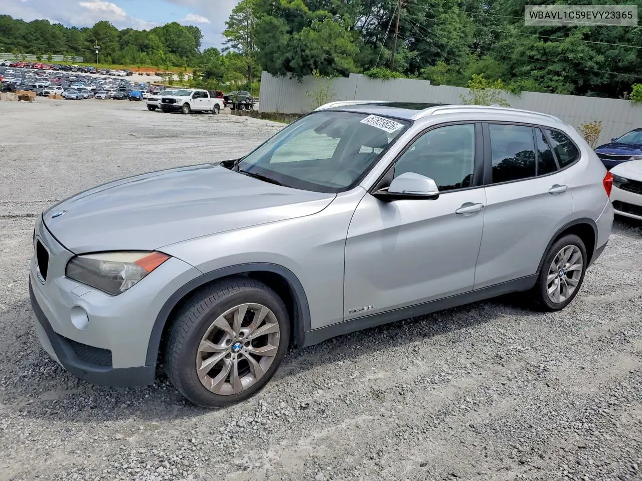 2014 BMW X1 xDrive28I VIN: WBAVL1C59EVY23365 Lot: 57823826