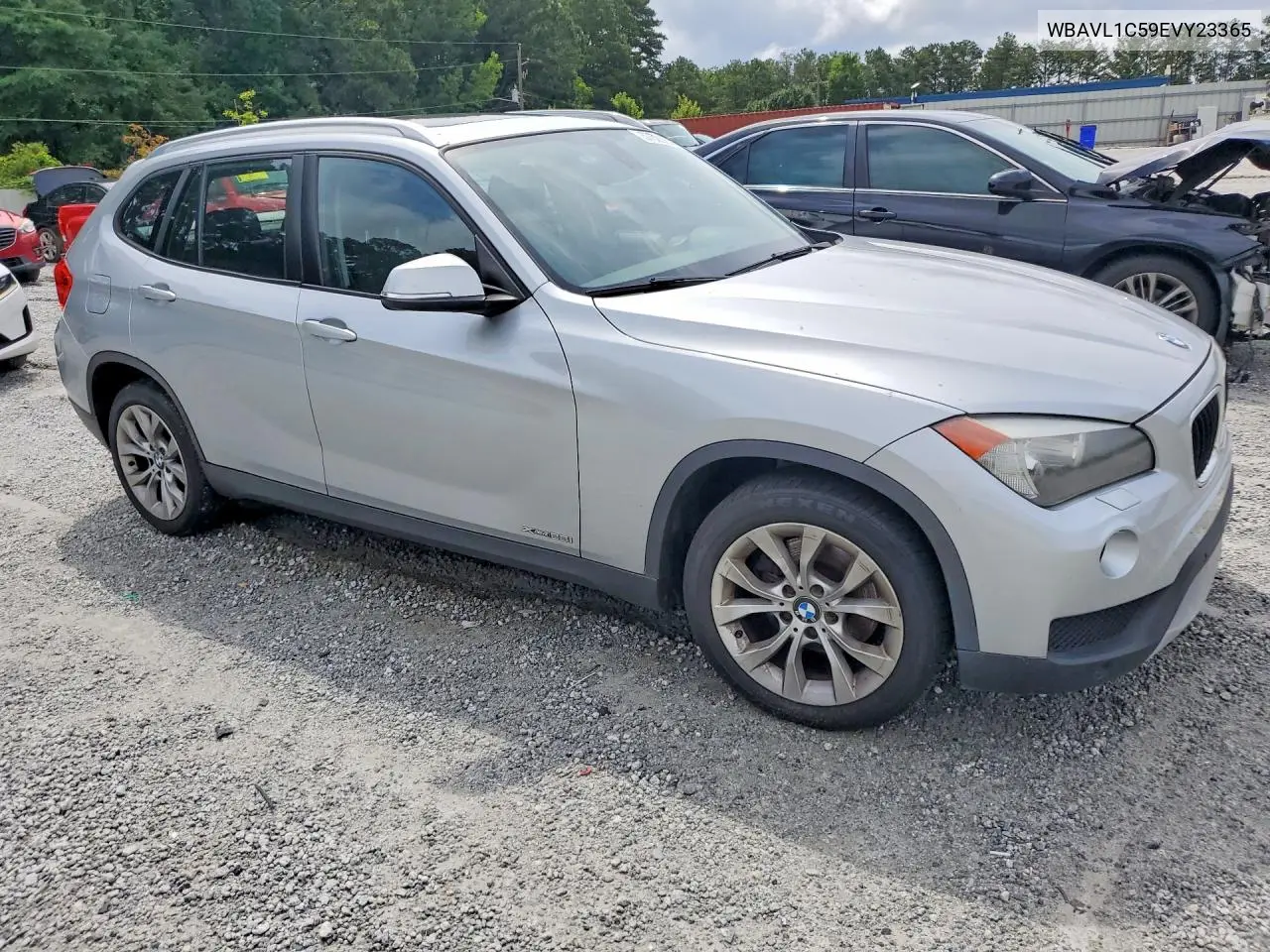 2014 BMW X1 xDrive28I VIN: WBAVL1C59EVY23365 Lot: 57823826
