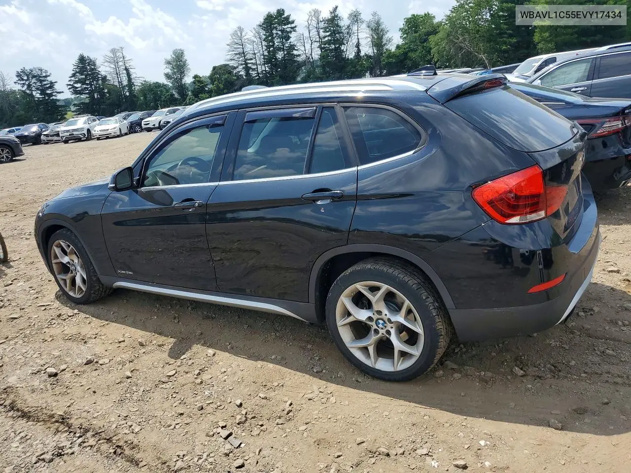 2014 BMW X1 xDrive28I VIN: WBAVL1C55EVY17434 Lot: 58631036
