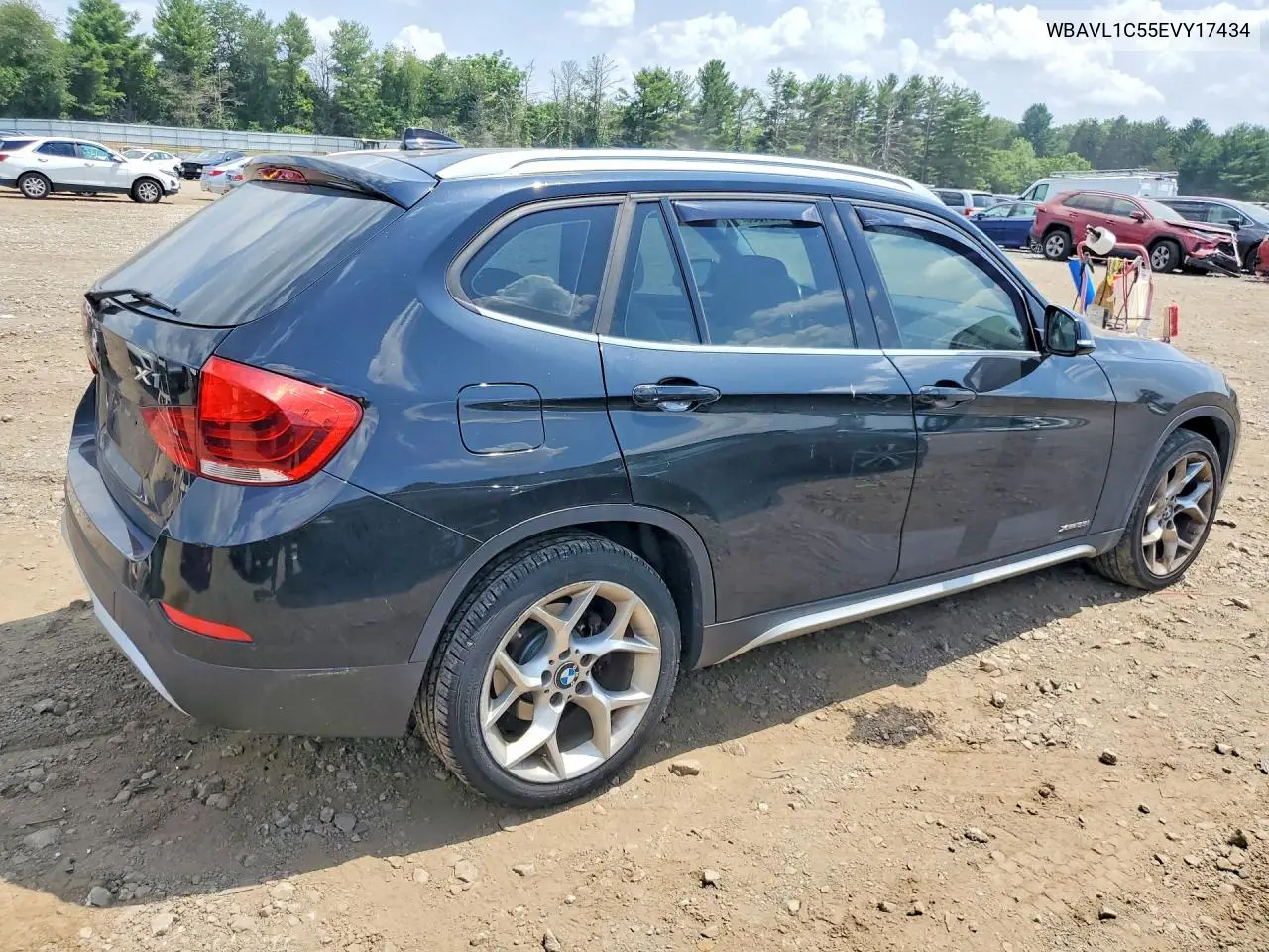 2014 BMW X1 xDrive28I VIN: WBAVL1C55EVY17434 Lot: 58631036