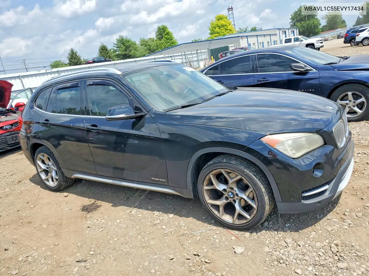 2014 BMW X1 xDrive28I VIN: WBAVL1C55EVY17434 Lot: 58631036