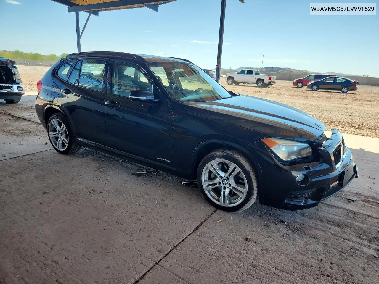 2014 BMW X1 xDrive35I VIN: WBAVM5C57EVV91529 Lot: 59221036
