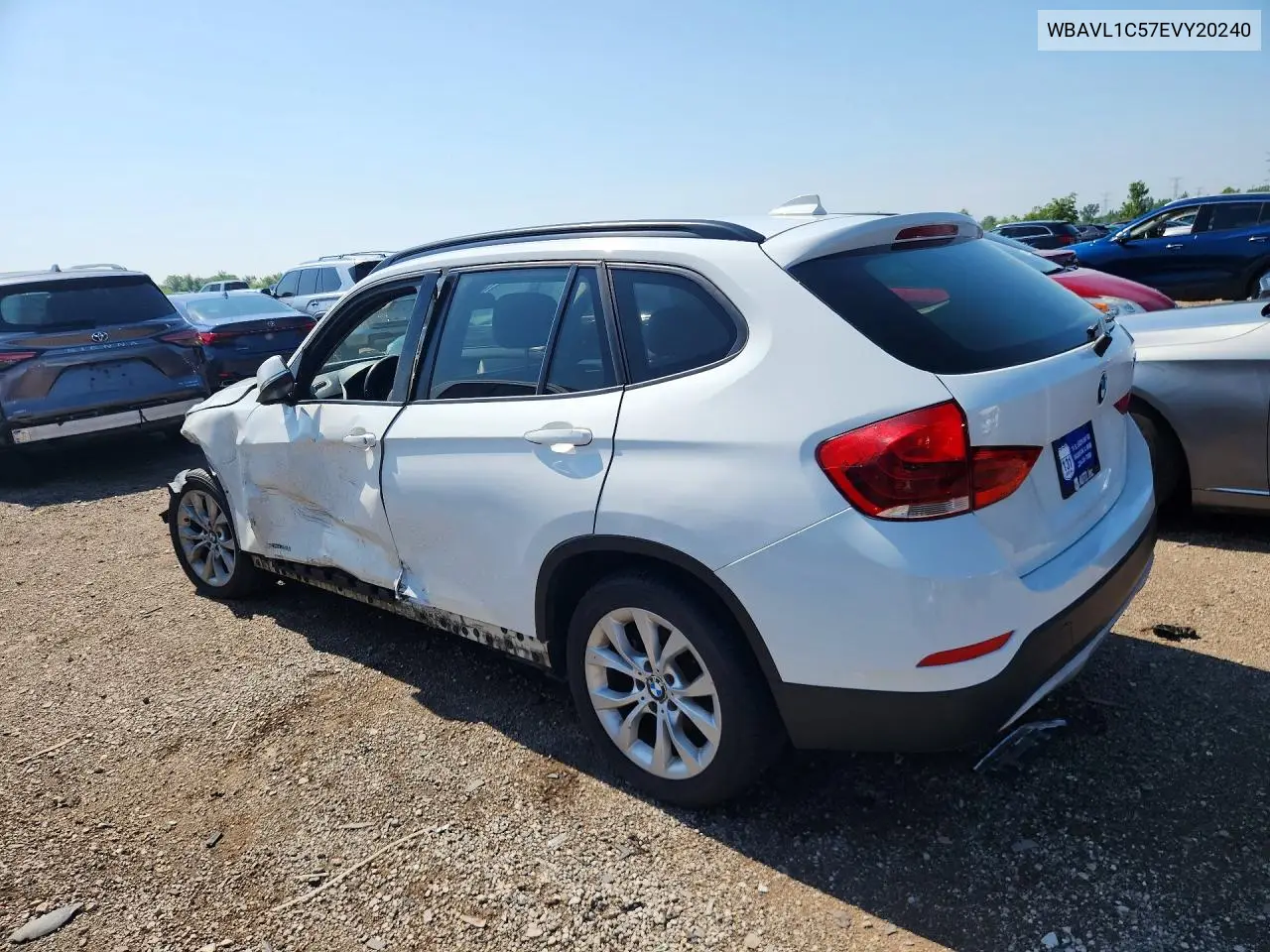 2014 BMW X1 xDrive28I VIN: WBAVL1C57EVY20240 Lot: 59327826
