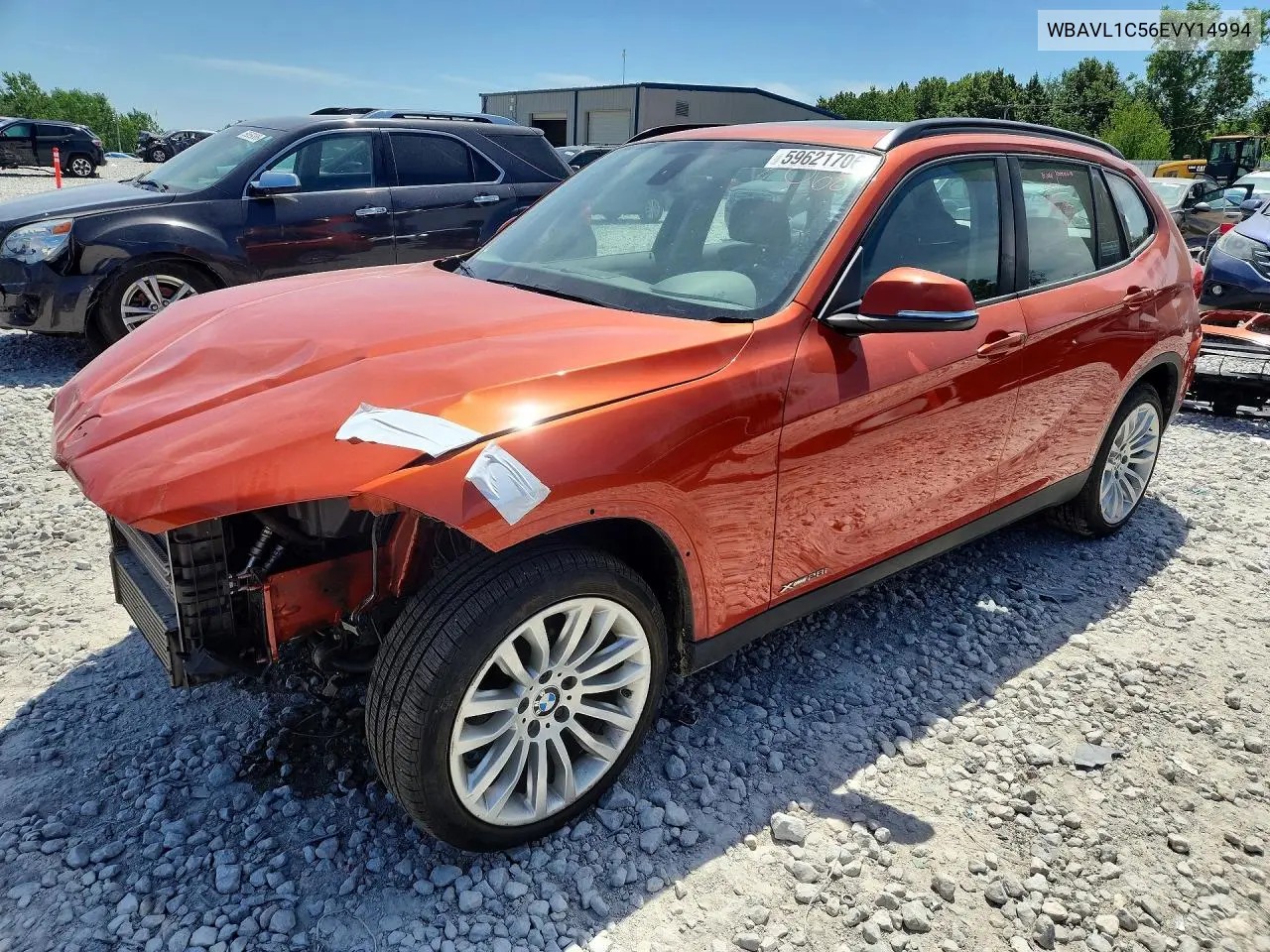 2014 BMW X1 xDrive28I VIN: WBAVL1C56EVY14994 Lot: 59621706