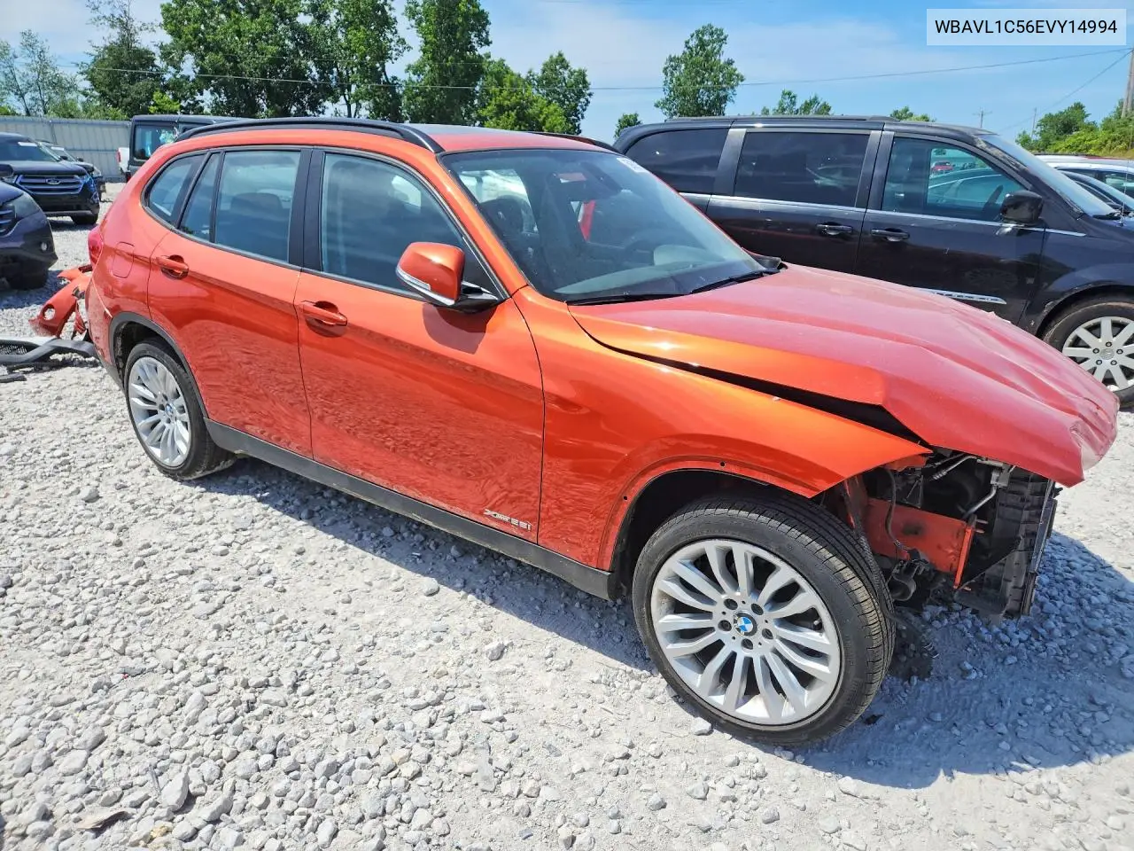2014 BMW X1 xDrive28I VIN: WBAVL1C56EVY14994 Lot: 59621706