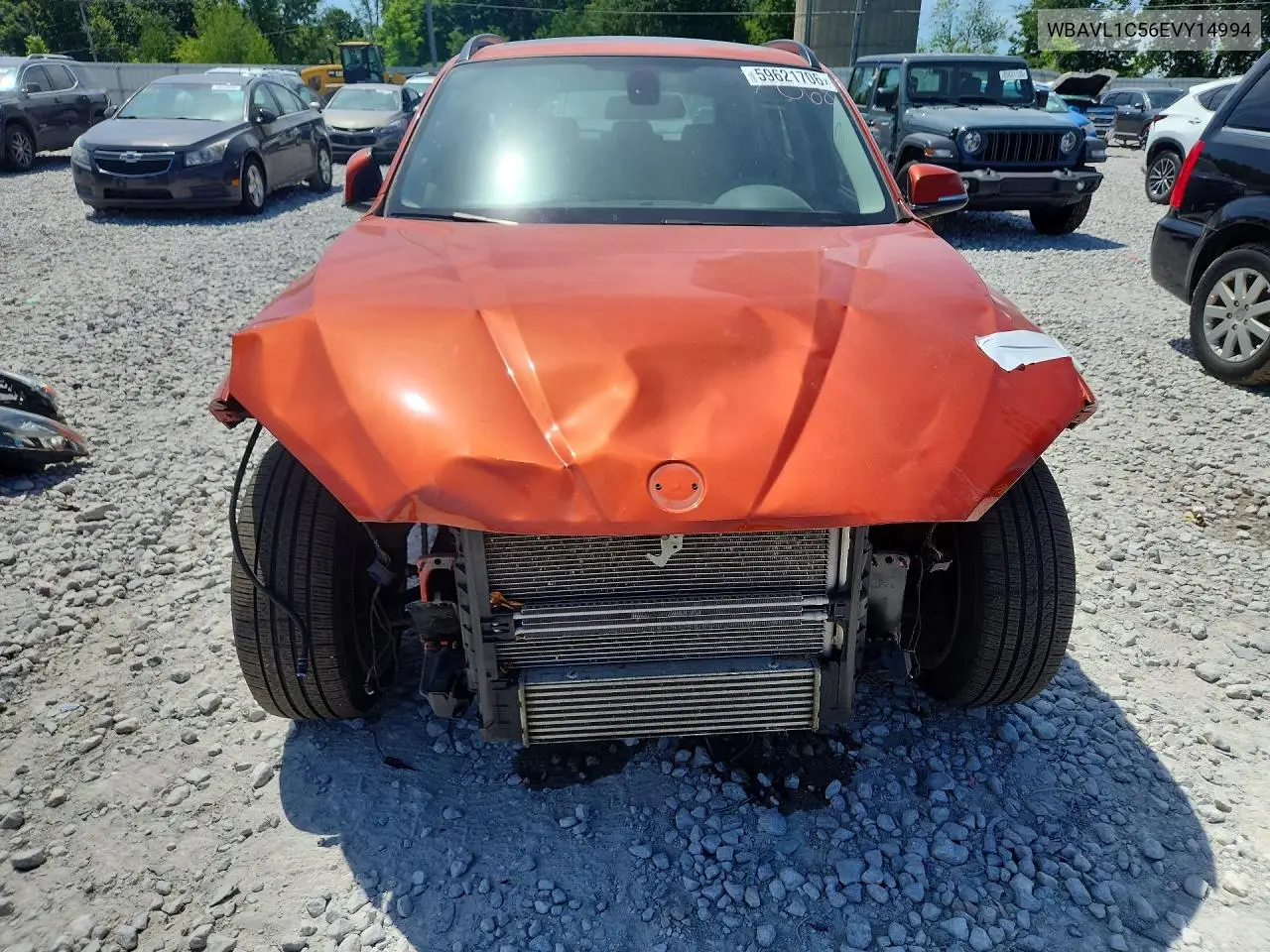 2014 BMW X1 xDrive28I VIN: WBAVL1C56EVY14994 Lot: 59621706