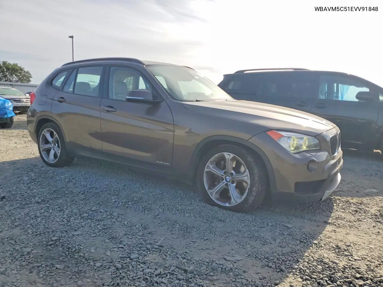 2014 BMW X1 xDrive35I VIN: WBAVM5C51EVV91848 Lot: 59626666