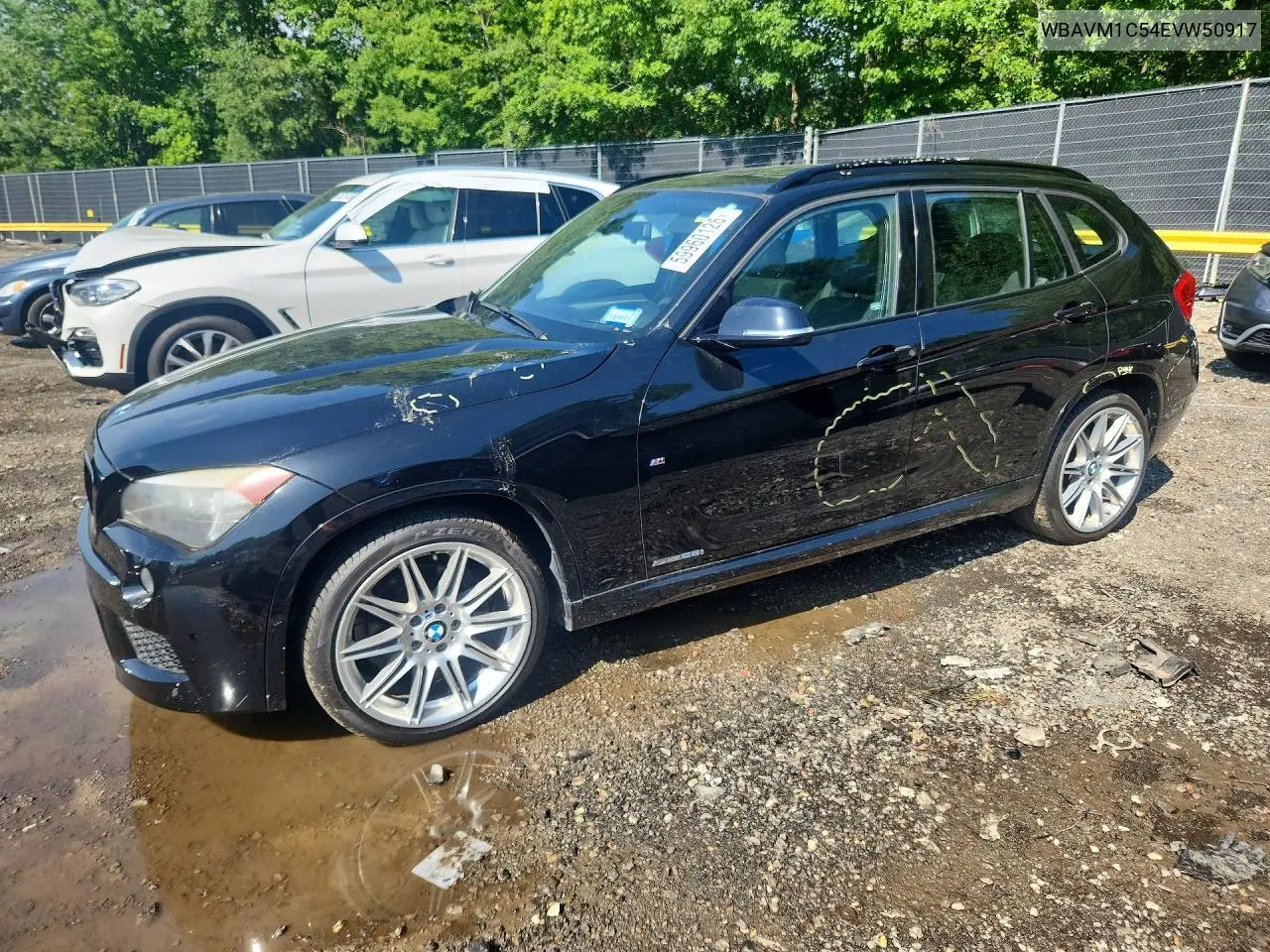 2014 BMW X1 Sdrive28I VIN: WBAVM1C54EVW50917 Lot: 59960126