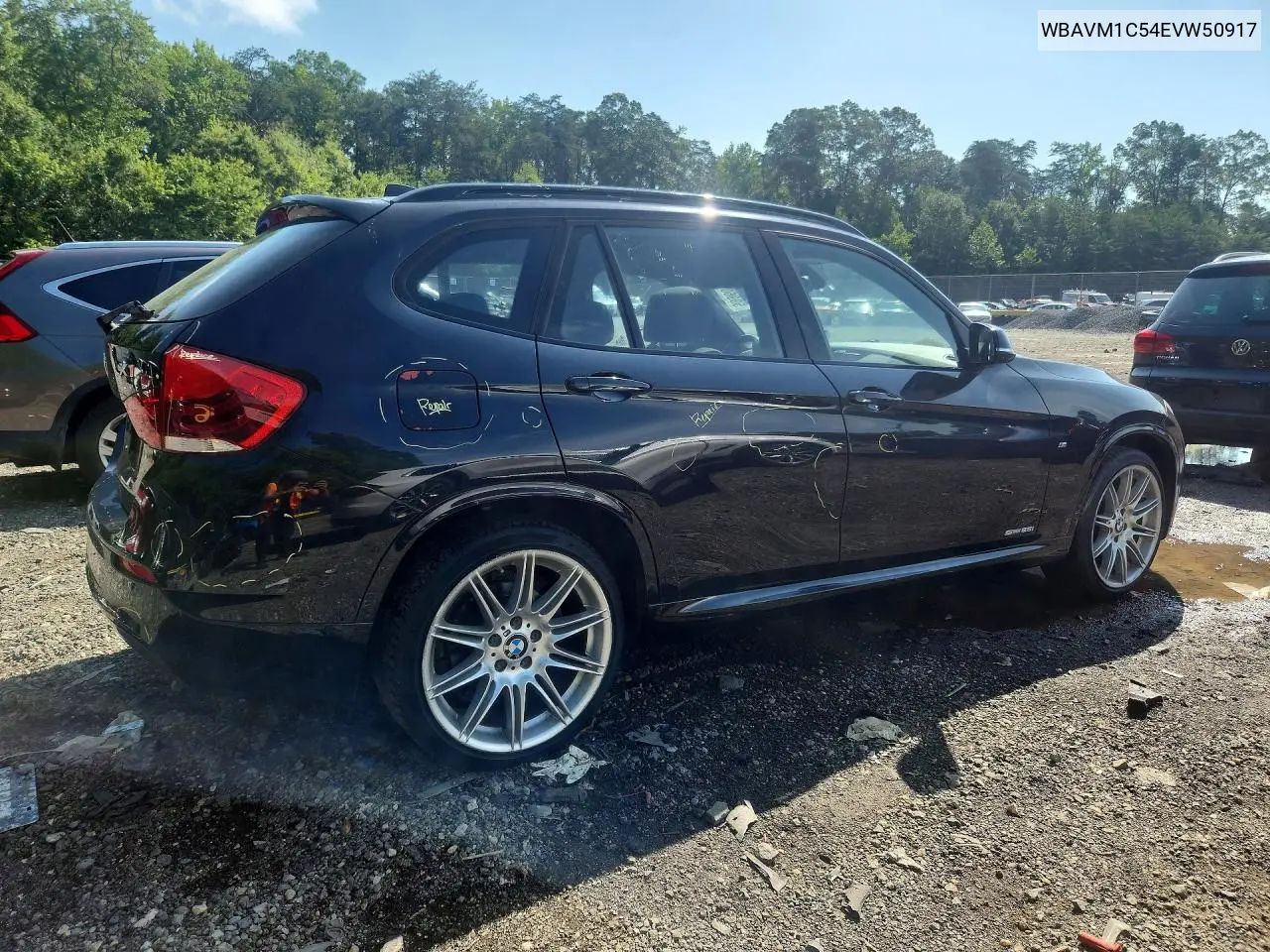 2014 BMW X1 Sdrive28I VIN: WBAVM1C54EVW50917 Lot: 59960126