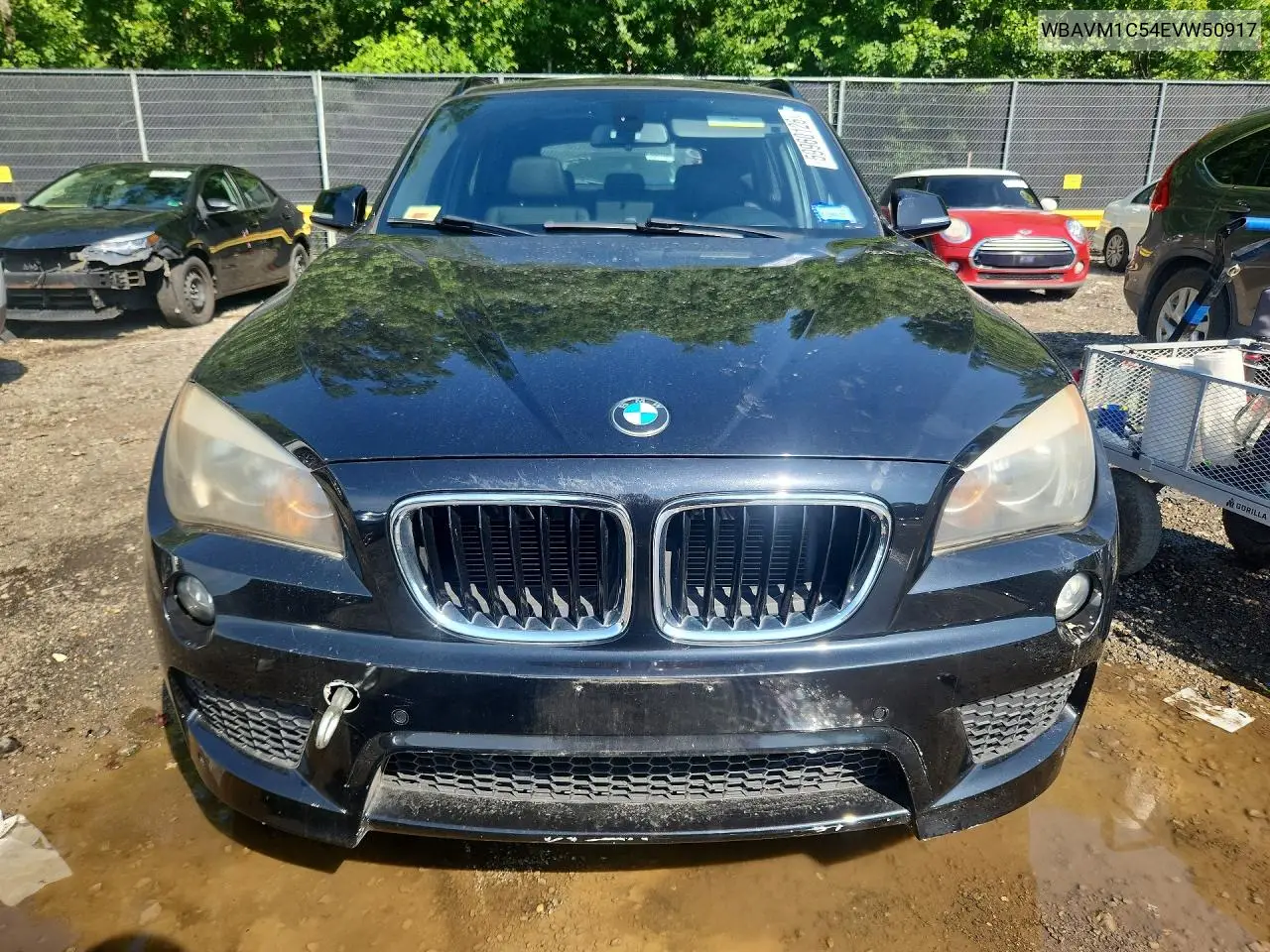 2014 BMW X1 Sdrive28I VIN: WBAVM1C54EVW50917 Lot: 59960126