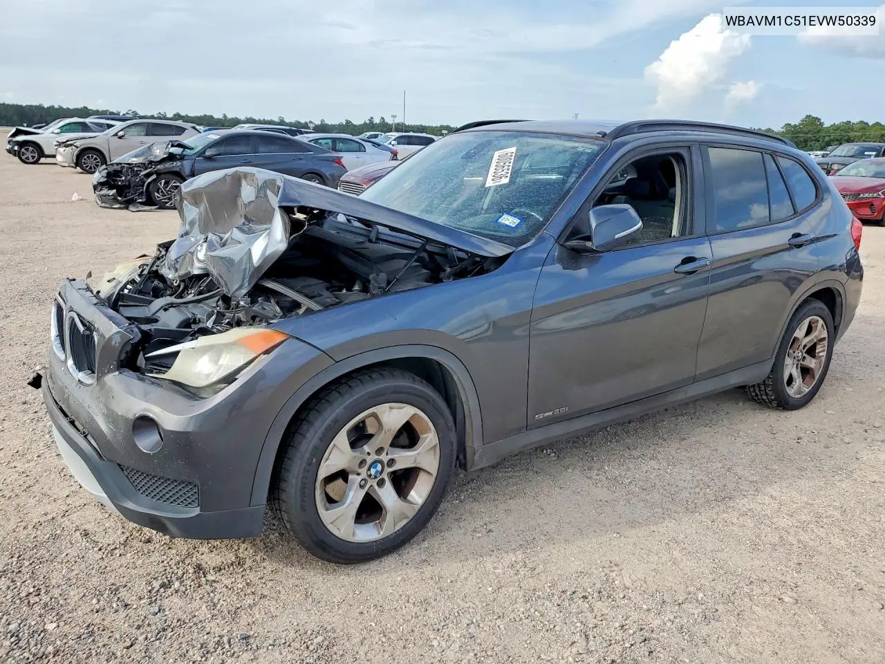 2014 BMW X1 Sdrive28I VIN: WBAVM1C51EVW50339 Lot: 60056536