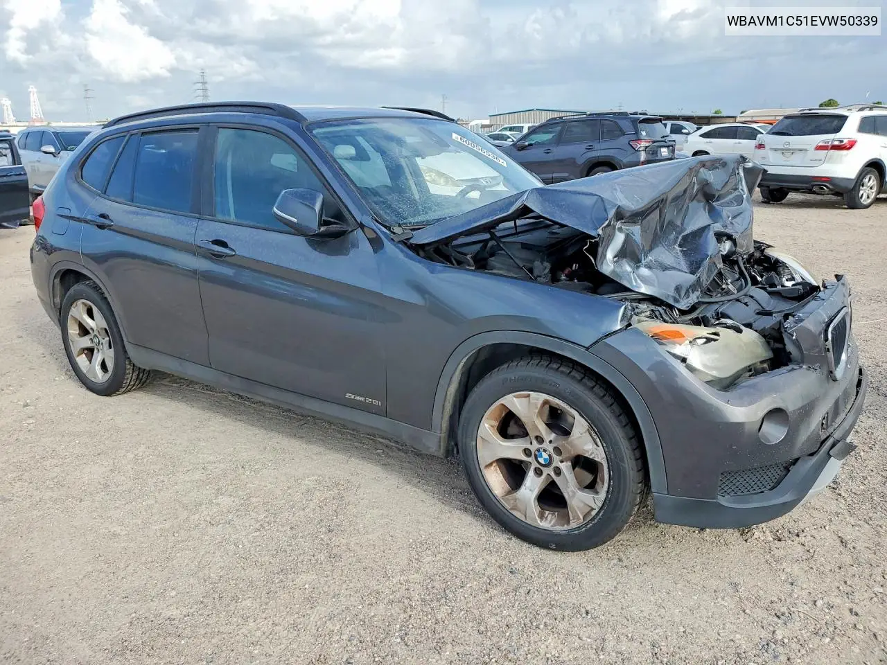 2014 BMW X1 Sdrive28I VIN: WBAVM1C51EVW50339 Lot: 60056536