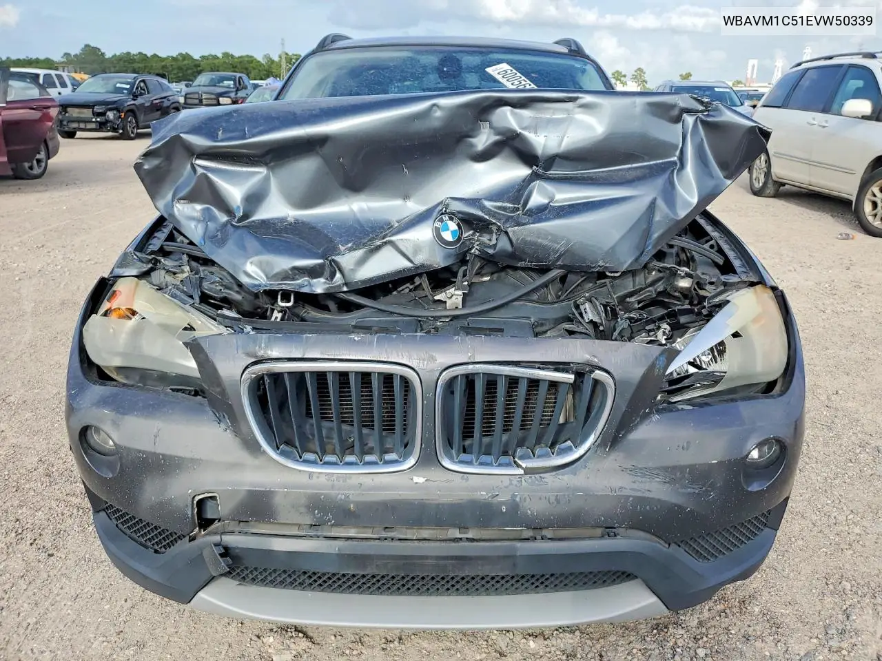 2014 BMW X1 Sdrive28I VIN: WBAVM1C51EVW50339 Lot: 60056536
