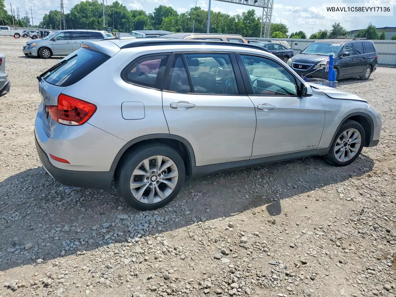 2014 BMW X1 xDrive28I VIN: WBAVL1C58EVY17136 Lot: 60593396