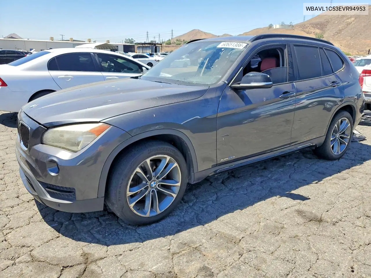 2014 BMW X1 xDrive28I VIN: WBAVL1C53EVR94953 Lot: 60651386