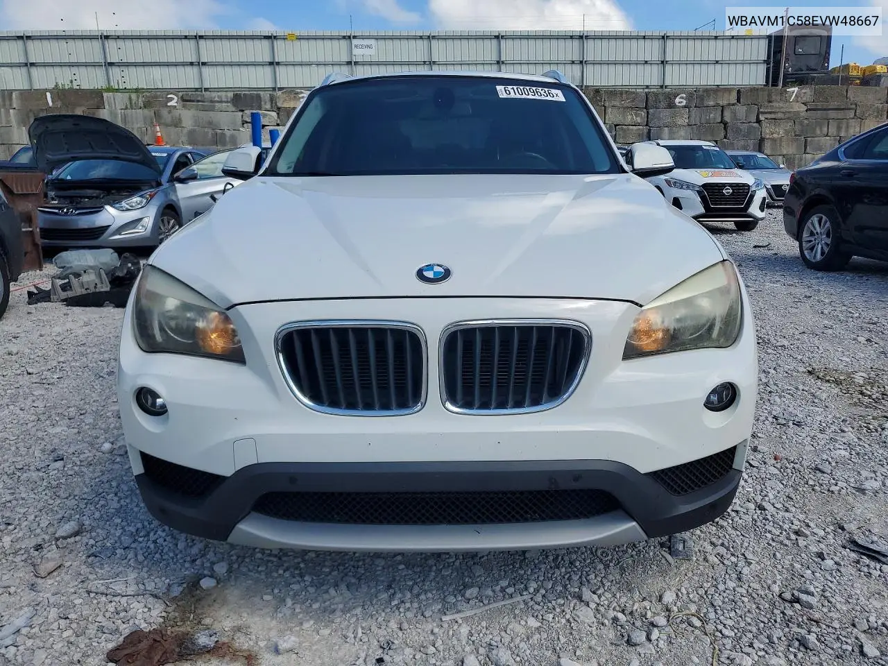 2014 BMW X1 Sdrive28I VIN: WBAVM1C58EVW48667 Lot: 61009636