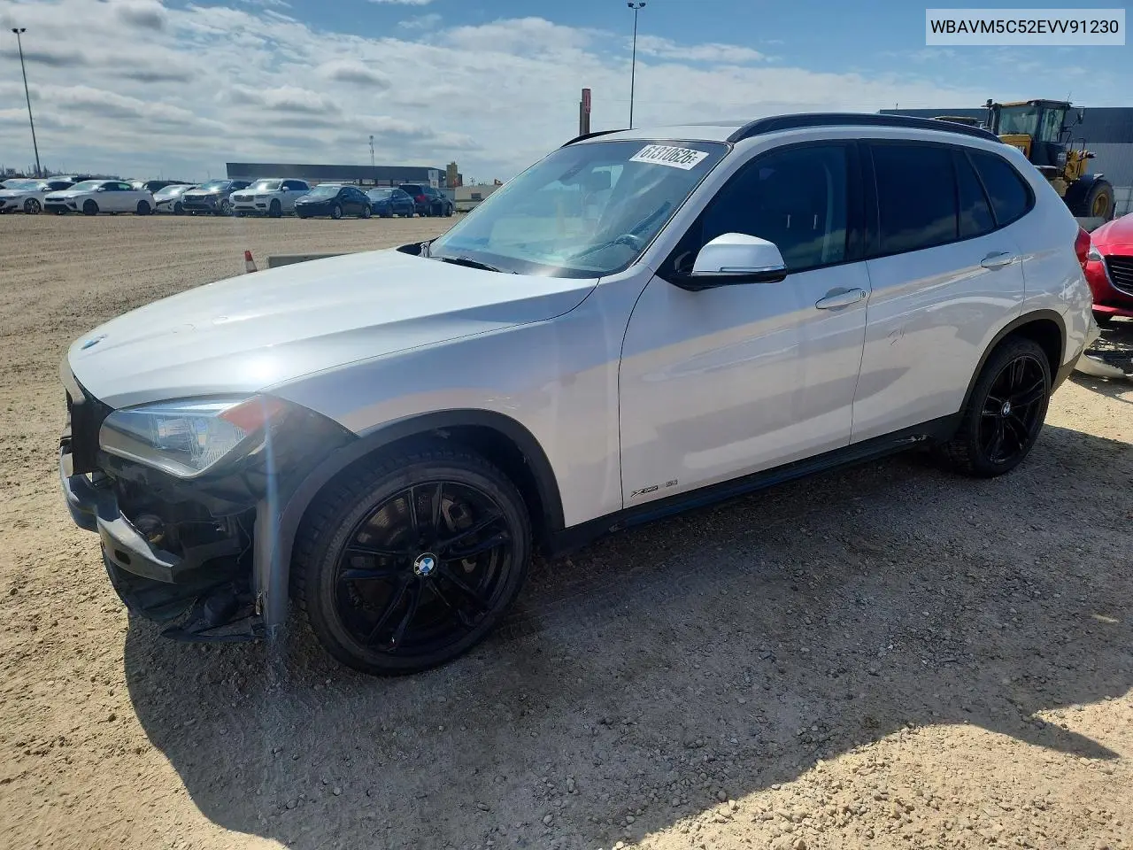 2014 BMW X1 xDrive35I VIN: WBAVM5C52EVV91230 Lot: 61310626