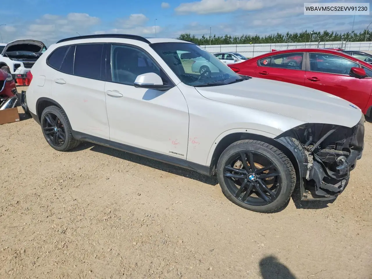 2014 BMW X1 xDrive35I VIN: WBAVM5C52EVV91230 Lot: 61310626