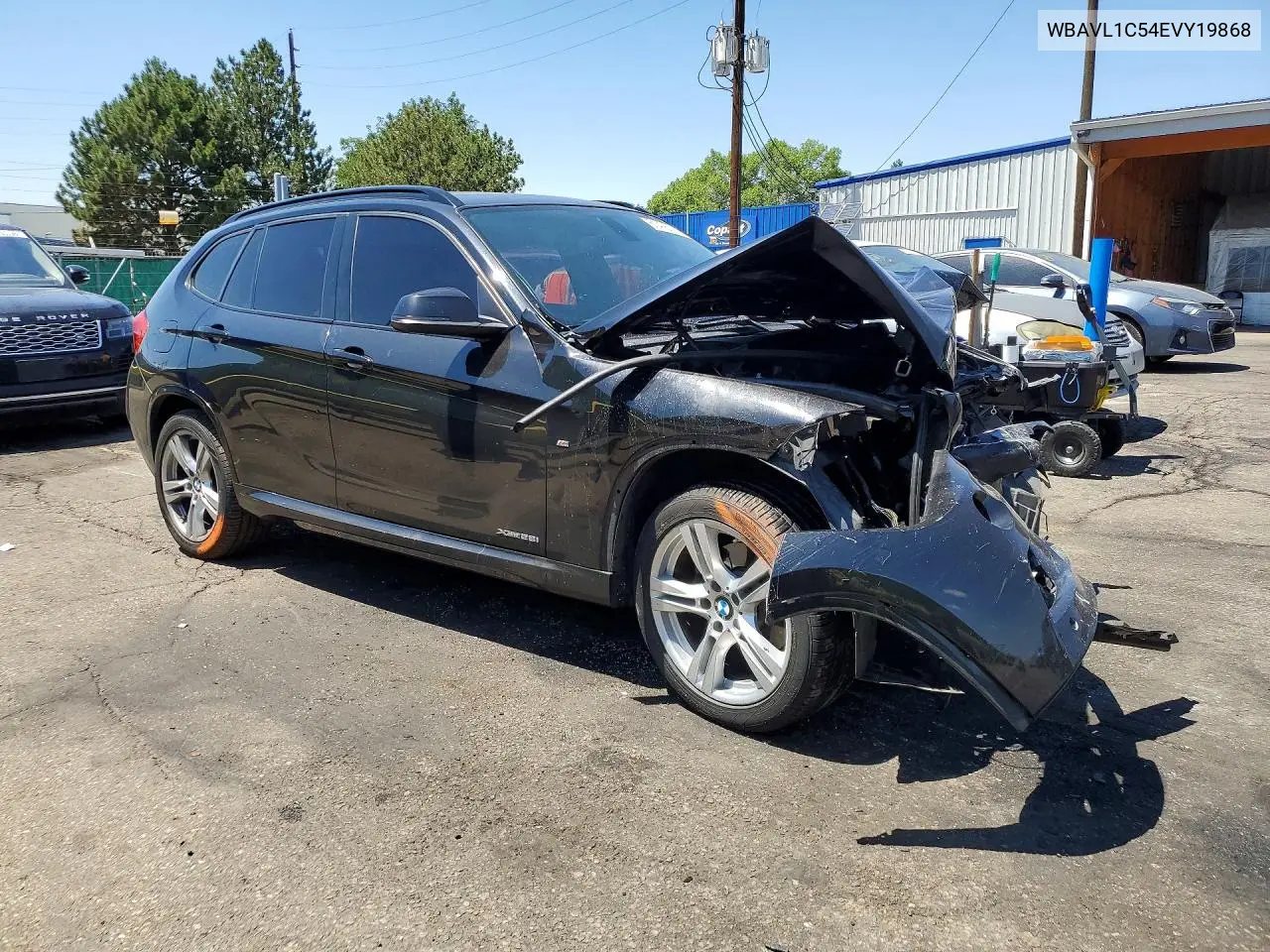 2014 BMW X1 xDrive28I VIN: WBAVL1C54EVY19868 Lot: 61438176