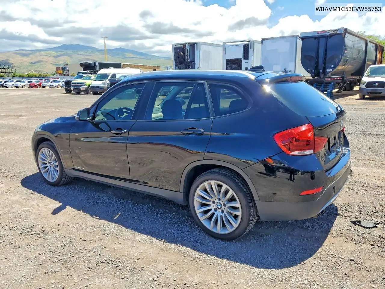 2014 BMW X1 Sdrive28I VIN: WBAVM1C53EVW55753 Lot: 61446106
