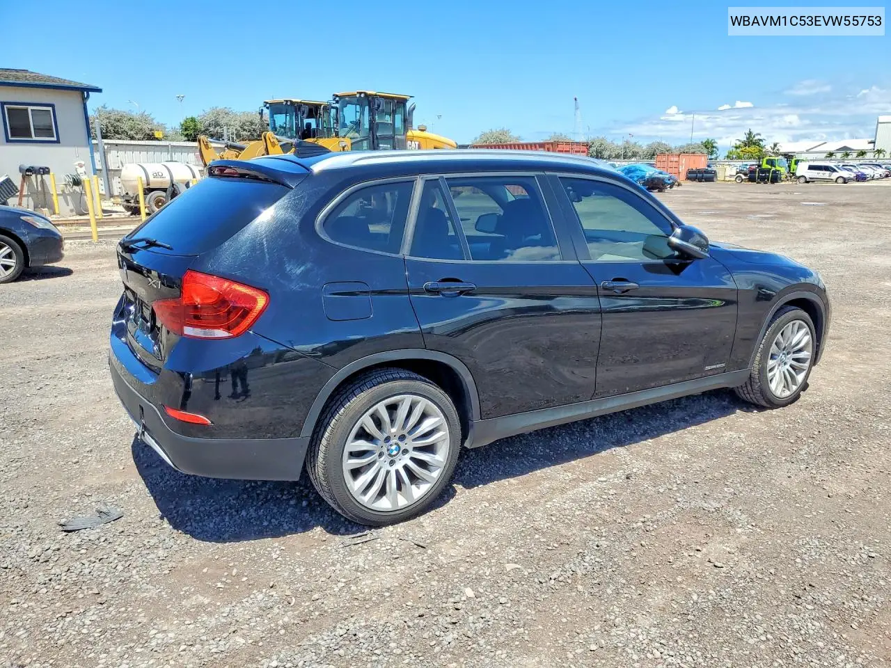 2014 BMW X1 Sdrive28I VIN: WBAVM1C53EVW55753 Lot: 61446106