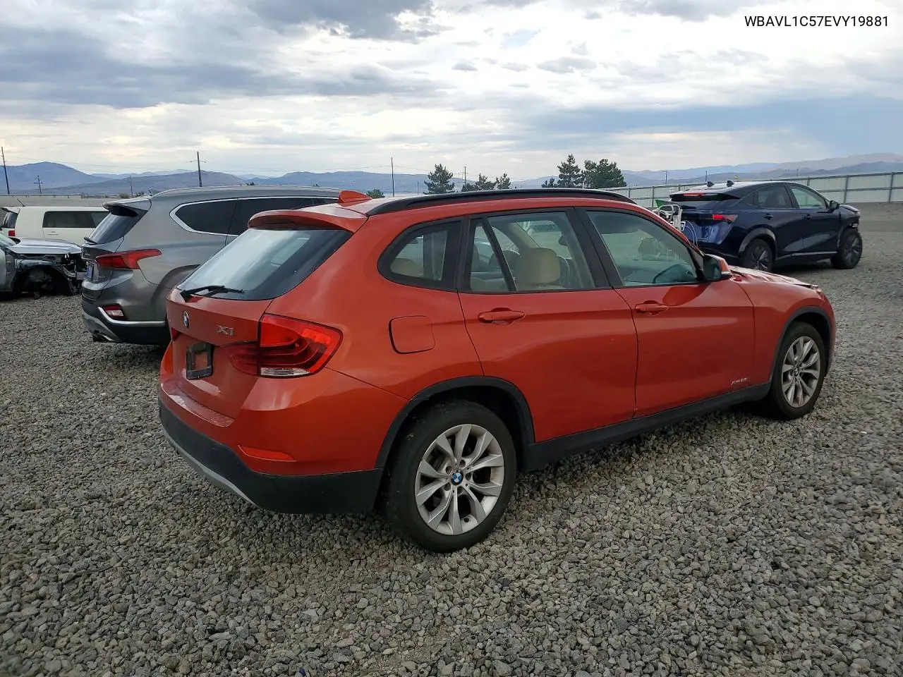 2014 BMW X1 xDrive28I VIN: WBAVL1C57EVY19881 Lot: 61736206
