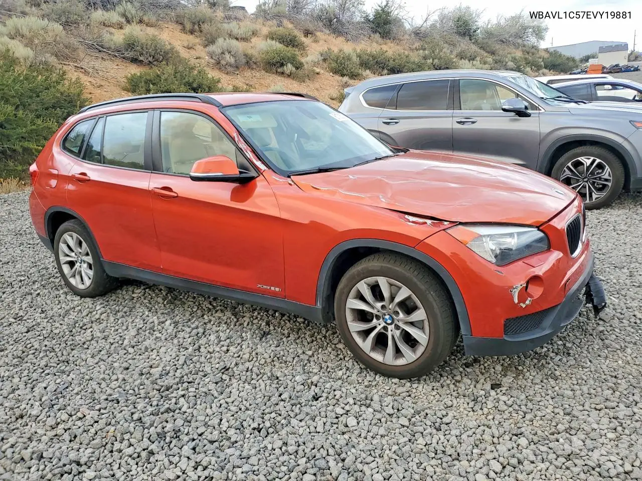 2014 BMW X1 xDrive28I VIN: WBAVL1C57EVY19881 Lot: 61736206