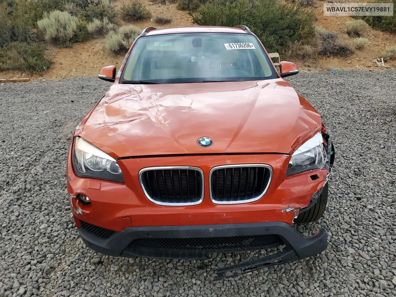 2014 BMW X1 xDrive28I VIN: WBAVL1C57EVY19881 Lot: 61736206
