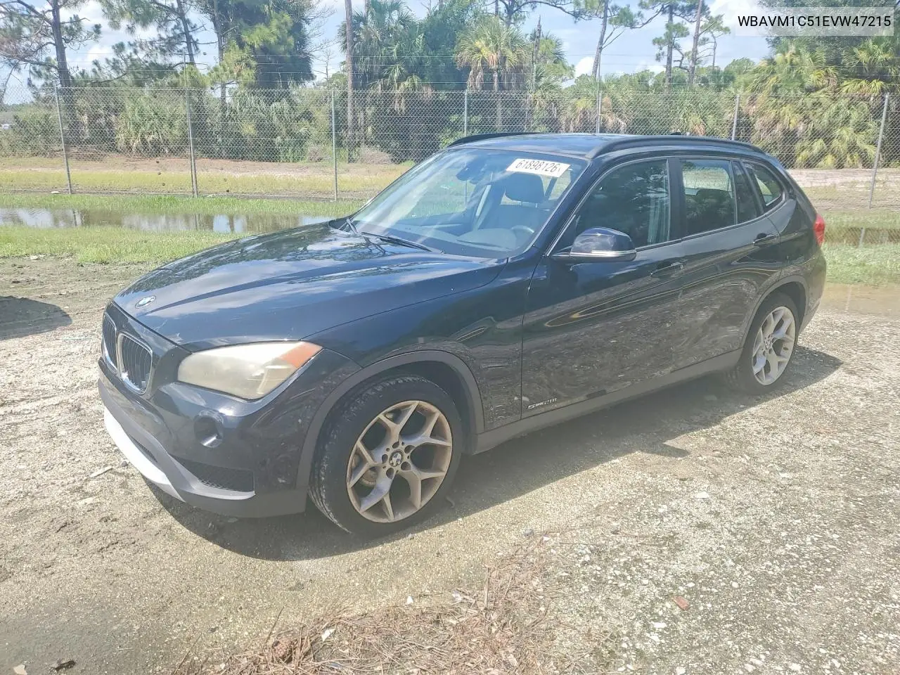2014 BMW X1 Sdrive28I VIN: WBAVM1C51EVW47215 Lot: 61898126