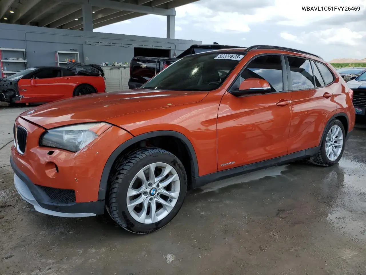 2015 BMW X1 xDrive28I VIN: WBAVL1C51FVY26469 Lot: 53374975