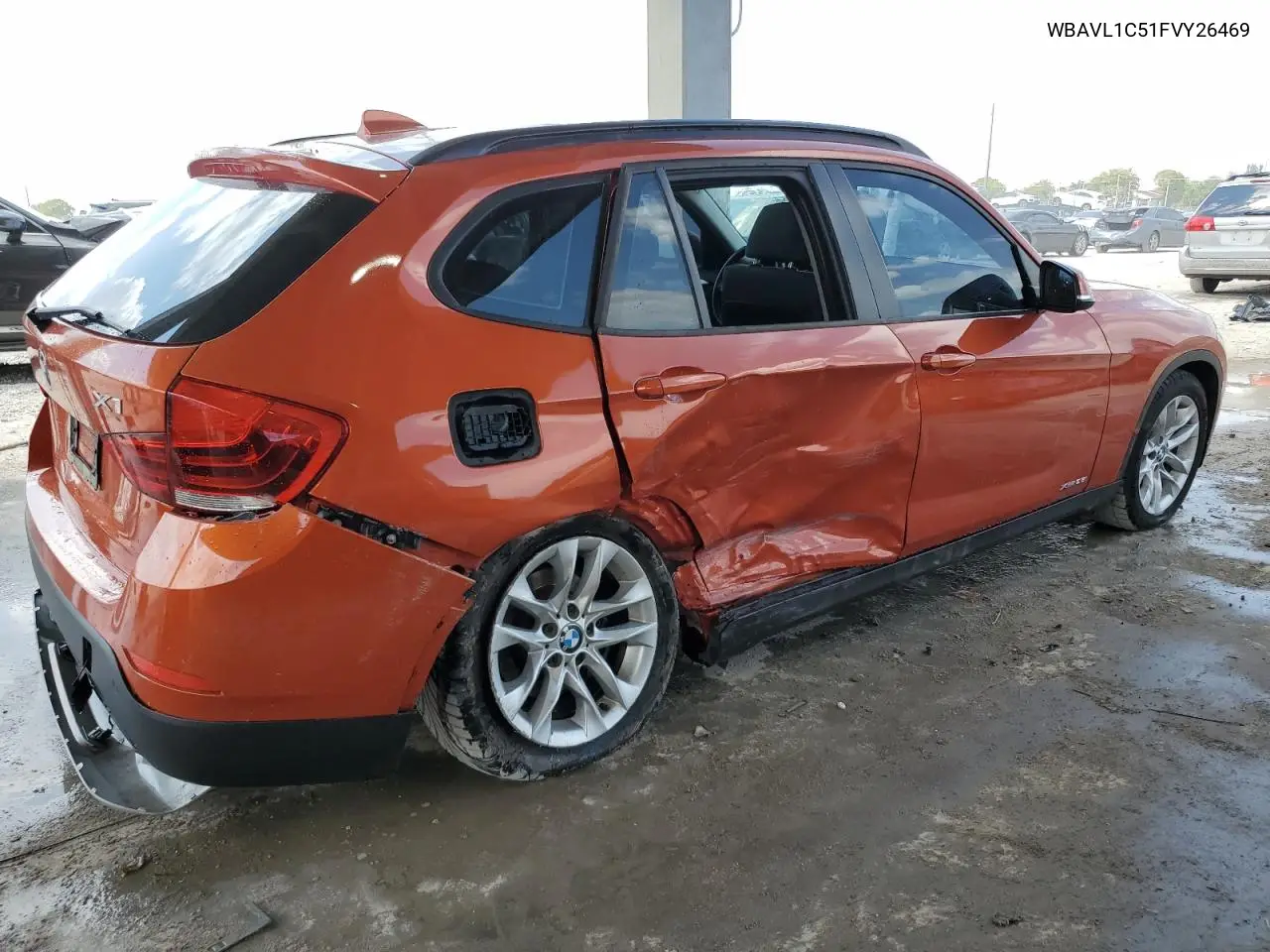 2015 BMW X1 xDrive28I VIN: WBAVL1C51FVY26469 Lot: 53374975