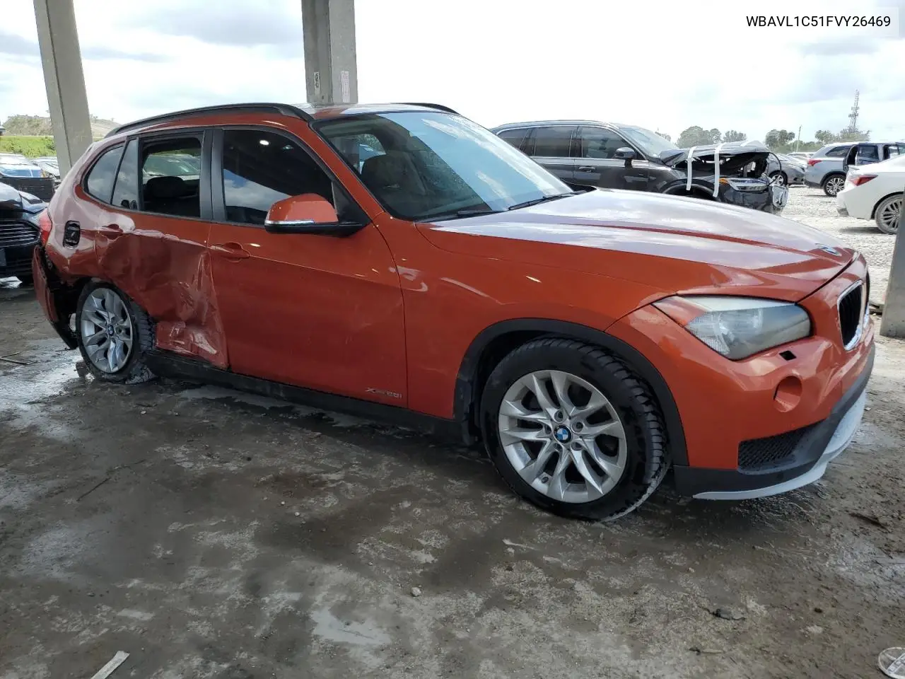 2015 BMW X1 xDrive28I VIN: WBAVL1C51FVY26469 Lot: 53374975
