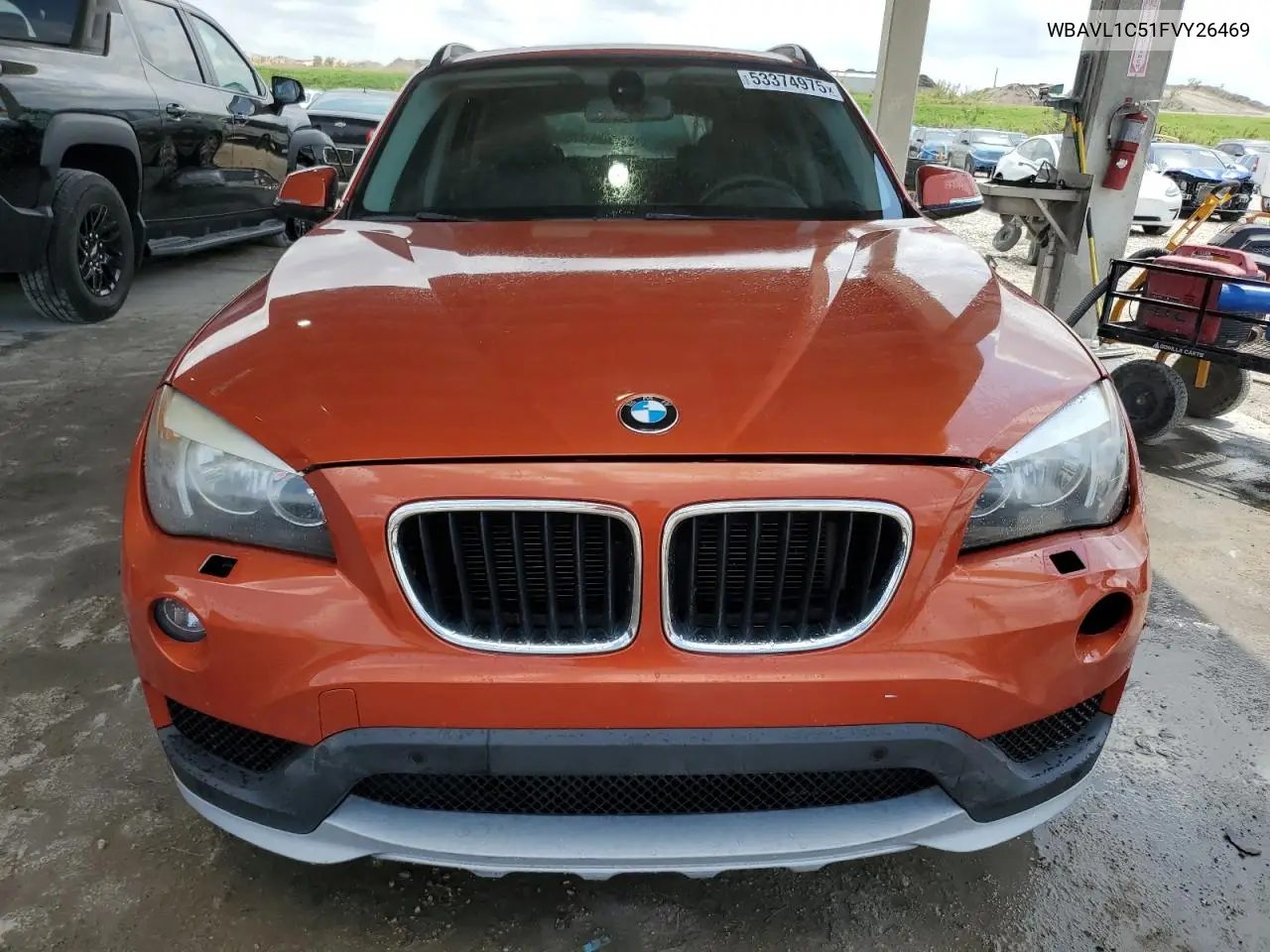 2015 BMW X1 xDrive28I VIN: WBAVL1C51FVY26469 Lot: 53374975