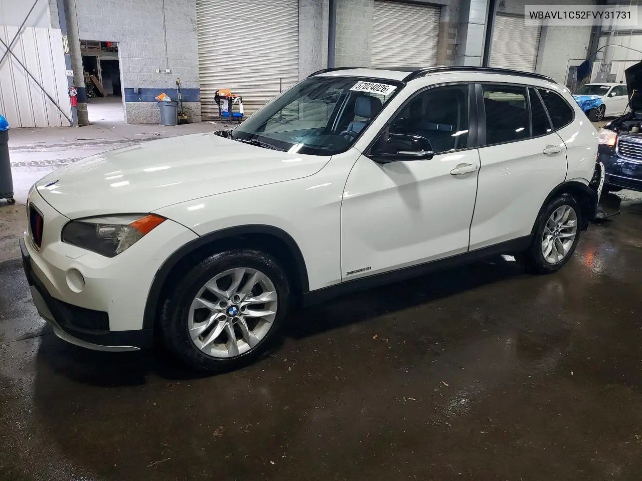2015 BMW X1 xDrive28I VIN: WBAVL1C52FVY31731 Lot: 57024026
