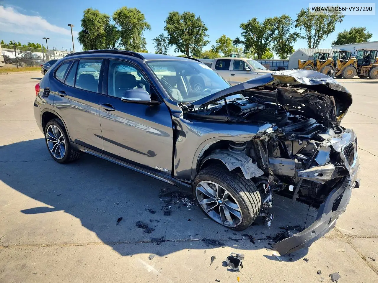2015 BMW X1 xDrive28I VIN: WBAVL1C56FVY37290 Lot: 59396976