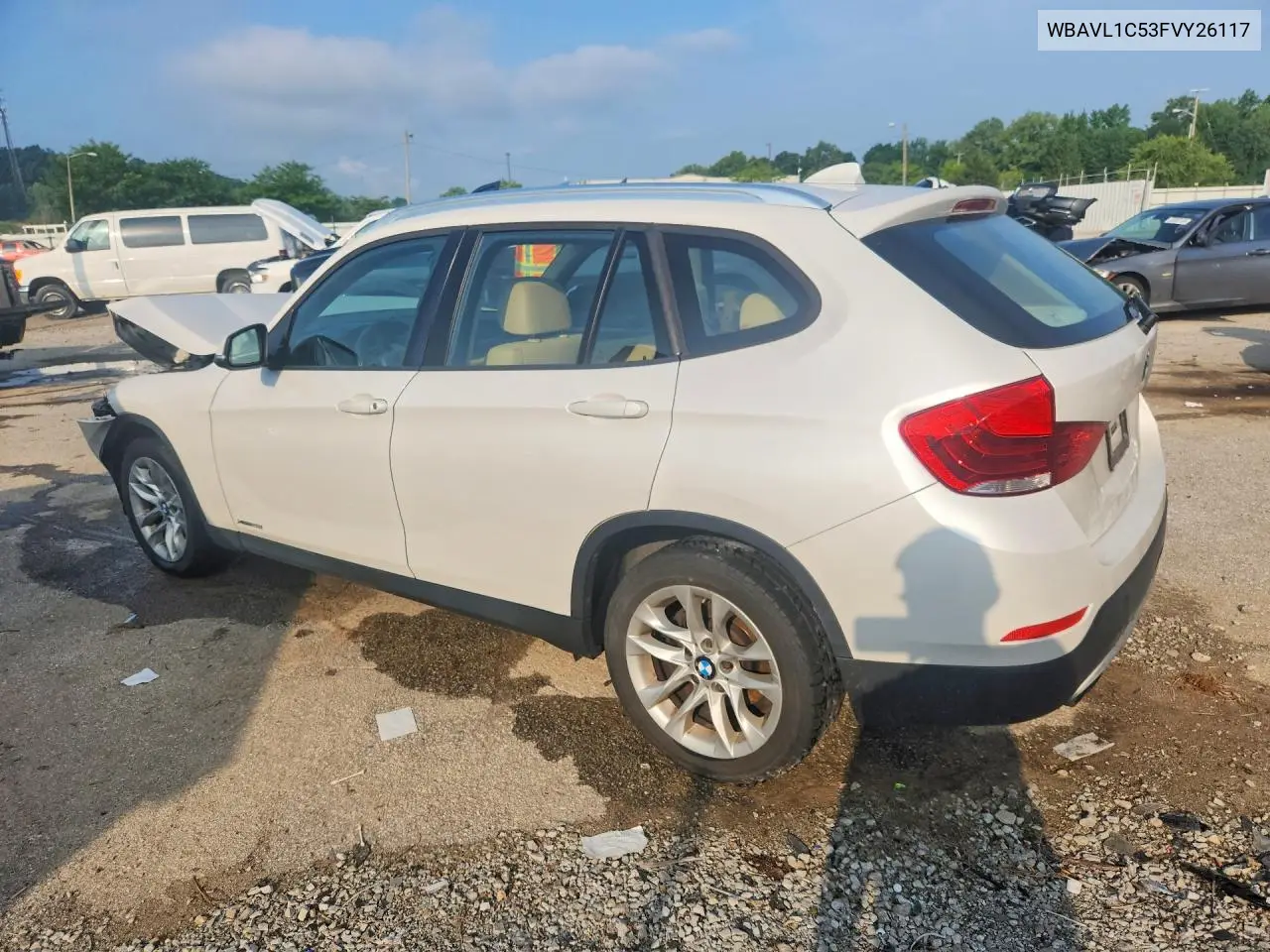 2015 BMW X1 xDrive28I VIN: WBAVL1C53FVY26117 Lot: 59805206