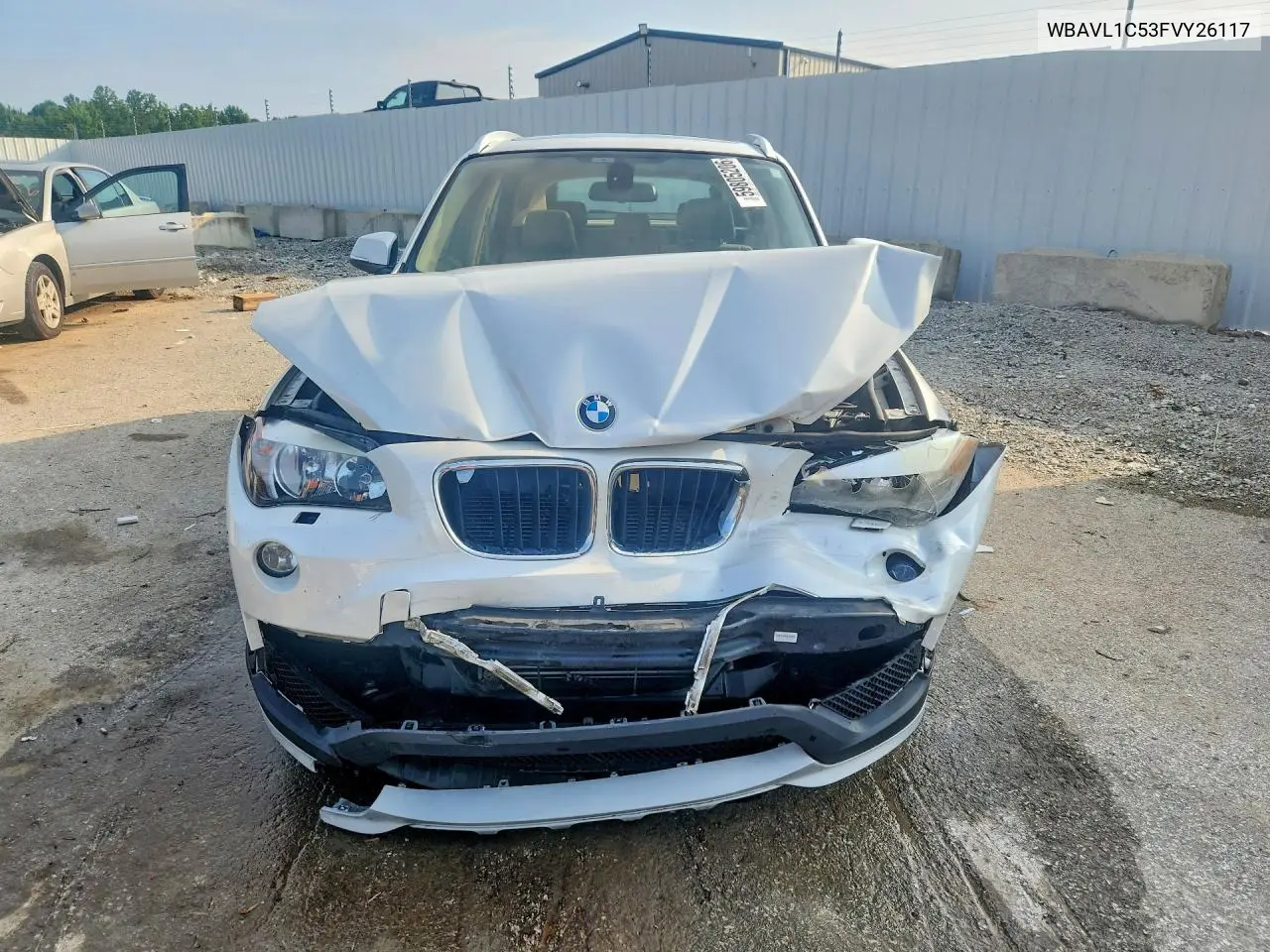 2015 BMW X1 xDrive28I VIN: WBAVL1C53FVY26117 Lot: 59805206