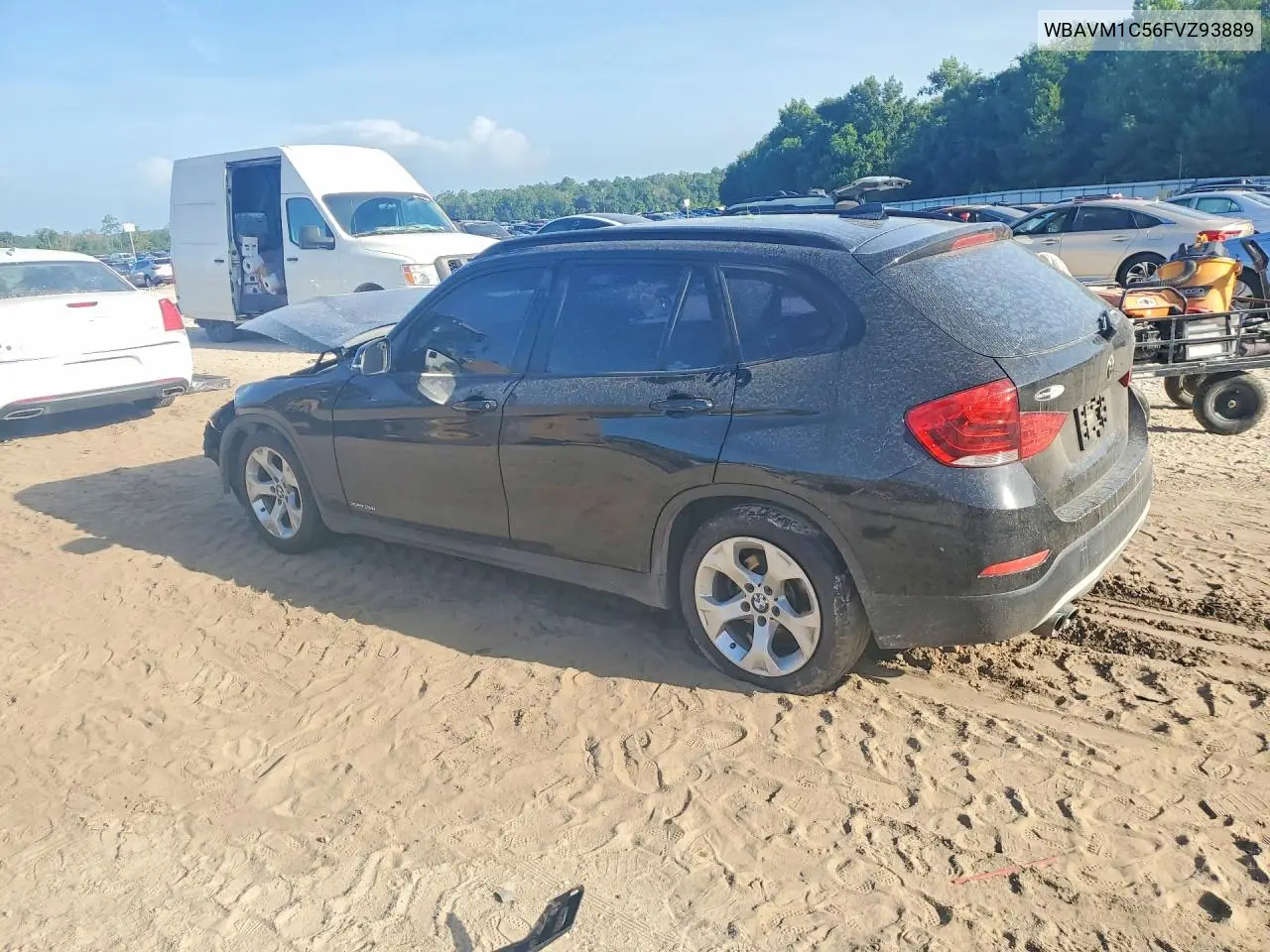 2015 BMW X1 Sdrive28I VIN: WBAVM1C56FVZ93889 Lot: 59992816