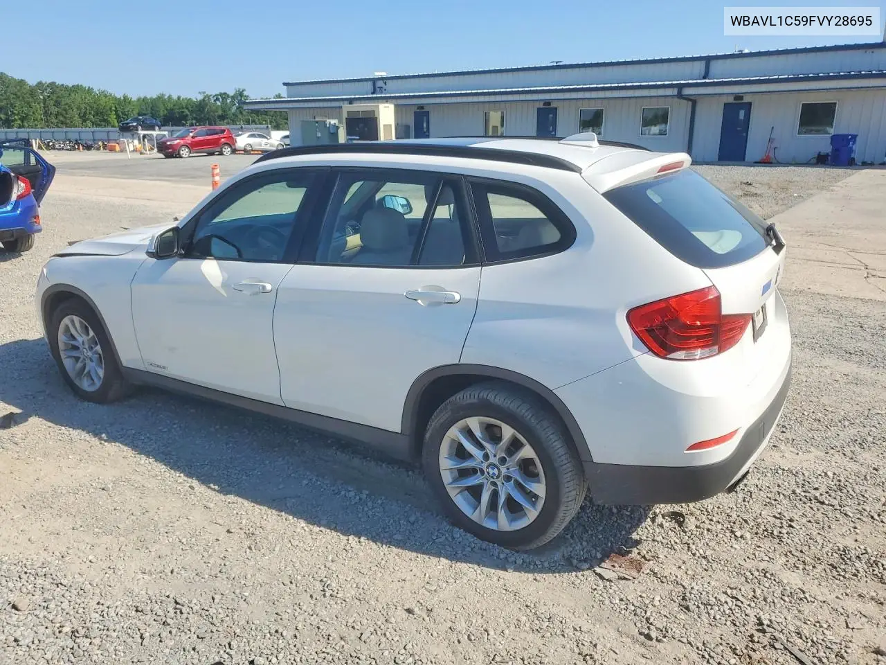 2015 BMW X1 xDrive28I VIN: WBAVL1C59FVY28695 Lot: 60150426