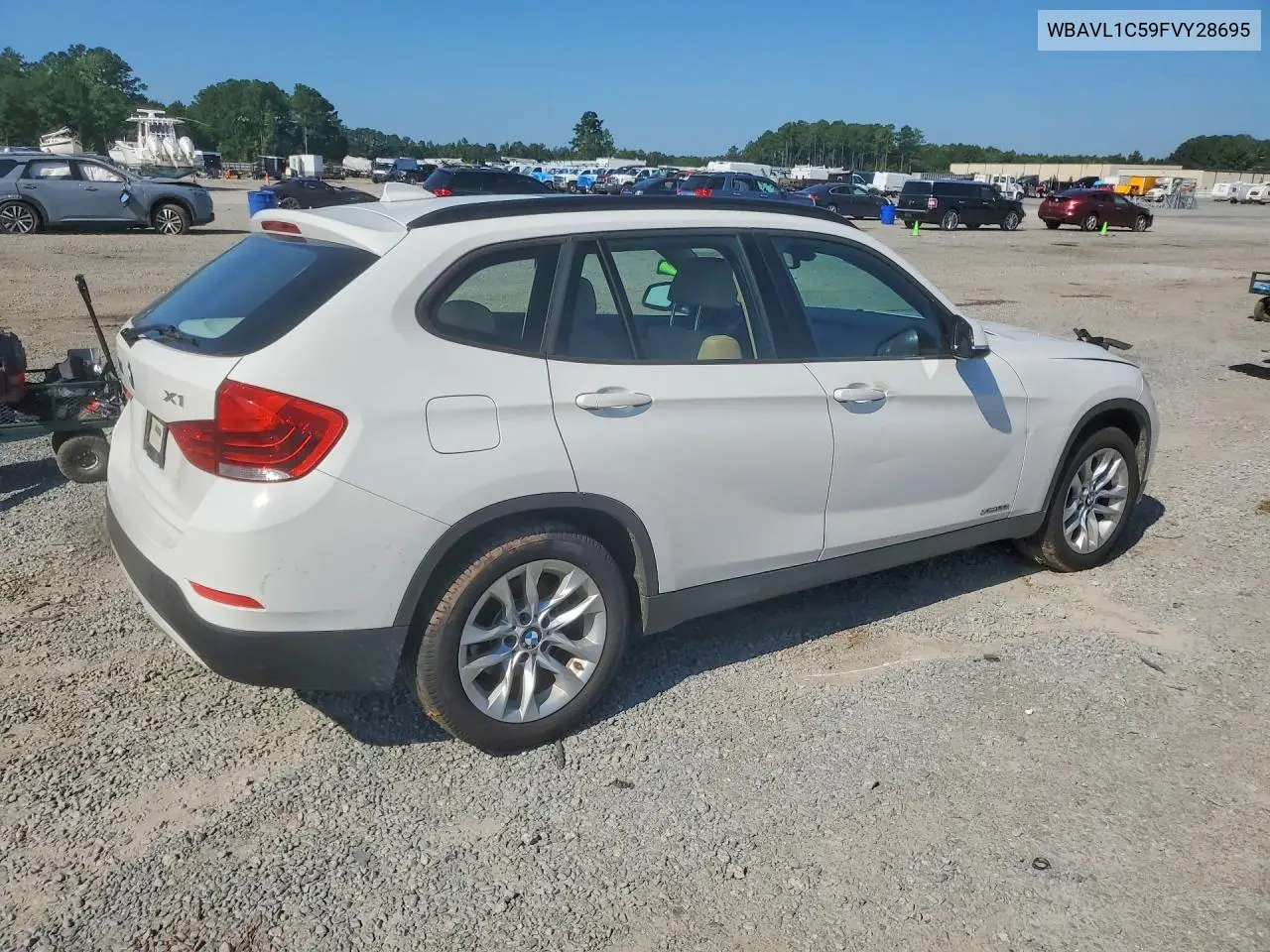 2015 BMW X1 xDrive28I VIN: WBAVL1C59FVY28695 Lot: 60150426