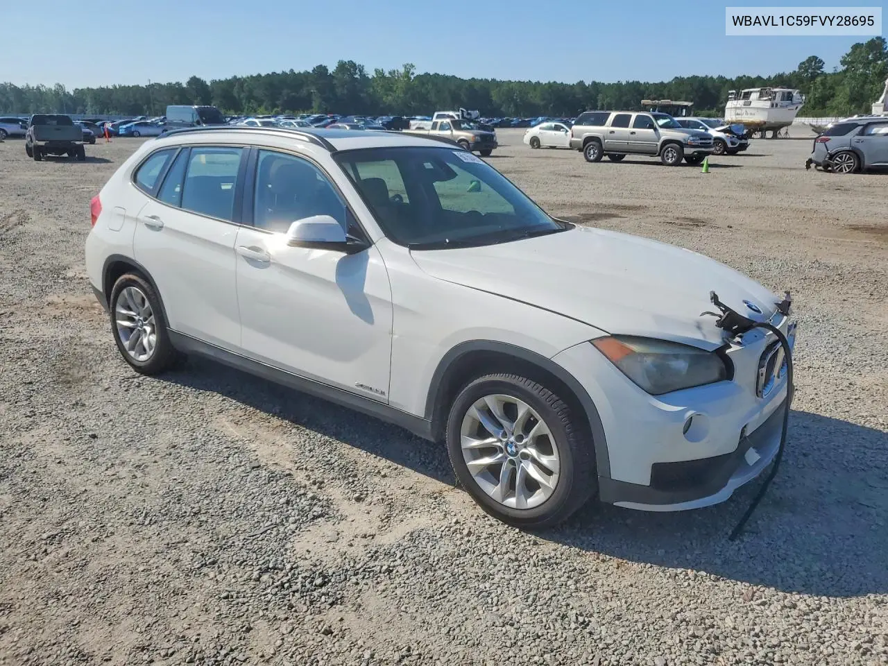 2015 BMW X1 xDrive28I VIN: WBAVL1C59FVY28695 Lot: 60150426