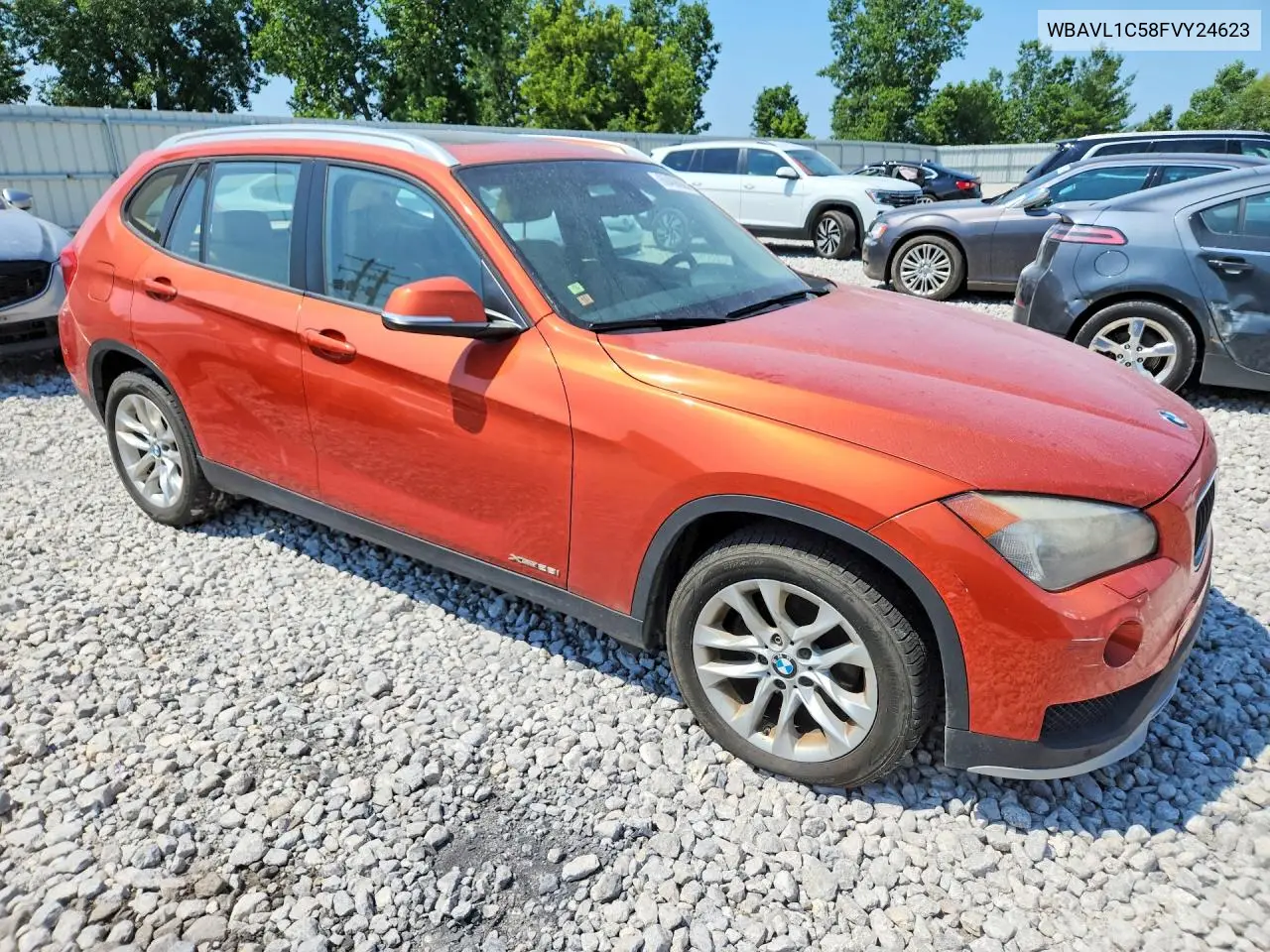 2015 BMW X1 xDrive28I VIN: WBAVL1C58FVY24623 Lot: 60408666