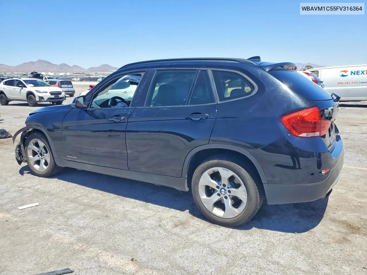 2015 BMW X1 Sdrive28I VIN: WBAVM1C55FV316364 Lot: 60456986